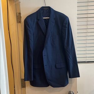 Elegant Navy Men's 3 piece Suit